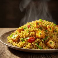 Paneer Manchurian Fried Rice