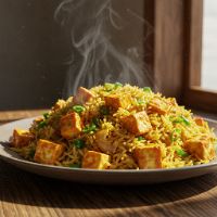 Paneer Mancurian Fried Rice