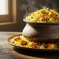 Paneer Matka Biryani