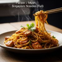 Paneer / Mush. Singapore Noodles (Full)