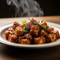 Paneer Oyster Chilli Dry