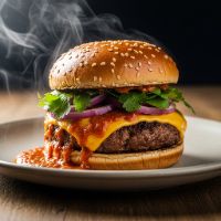 Paneer Tandoori Burger