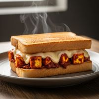 Paneer Tandoori Toast Sandwich with Cheese