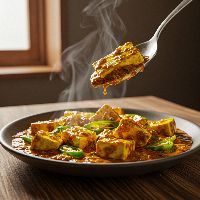 Paneer Thecha Hari Pyazwali