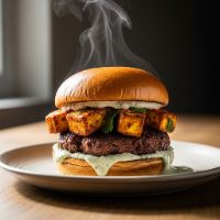 Paneer Tikka Burger