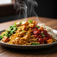 Paneer Tri Noodles