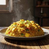 Paneer Triple Rice (Half)