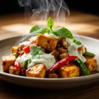 Paneer Vegetable - Mint Sauce