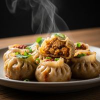 Pan Fried Momos (Veg)