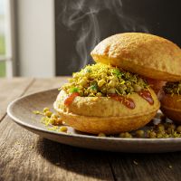 Pani Puri With Moong And Boondi