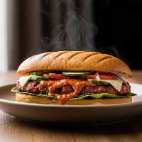 Panner Tandoor Sandwich with Cheese (Plain)