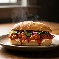 Panner Tikka Sandwich with Cheese (Plain)