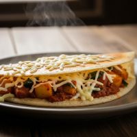 Paper Cheese Masala Dosa