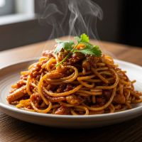 Peanut Chilli Noodles