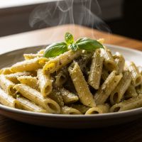 Penne Creamy Pesto Pasta