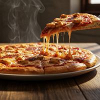 Pepper BBQ Chicken Pizza (Reg)