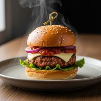 Peppery Paneer Burger