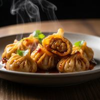 Peri Peri Cheese Momos