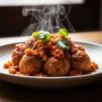 Peri Peri Veg Cheeseball