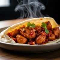 Piri Piri Chicken Shawarma (6")