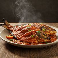 Pomfret Fish Tandoori (As Per Size)