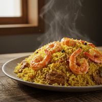 Prawn Dum Biryani