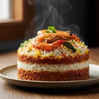 Prawns Biryani Dum