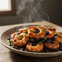 Prawns Black Bean Sauce