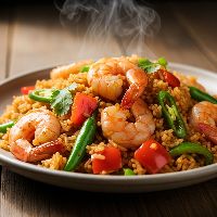 Prawns Chilli Rice