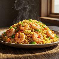 Prawns Chinese Pot Rice