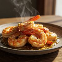 Prawns Garlic/Ginger Sauce