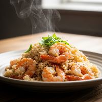 Prawns Garlic Rice (Full)
