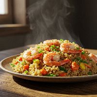 Prawns Hakka Fried Rice