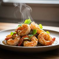 Prawns Honey Lemon (Half)