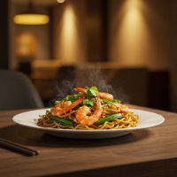 Prawns Hong Kong Noodles