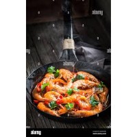 Prawns Hot Pan