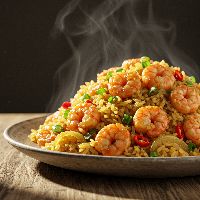 Prawns Hunan Rice