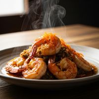 Prawns in XO sauce
