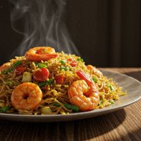 Prawns Manch. Fried Rice / Noodles