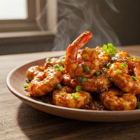 Prawns Manchurian Dry