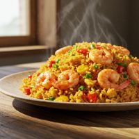 Prawns Peri - Peri Fried Rice (Full)