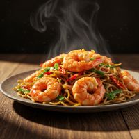 Prawns Schezwan Fried /hakka