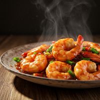 Prawns Schezwan Sauce