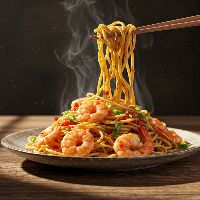 Prawns Schz. Hakka Noodles