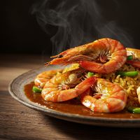 Prawns Singapore Dry / Gravy