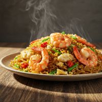 Prawns Singapore Fried Rice / Noodles