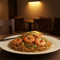 Prawns Singapore Noodles
