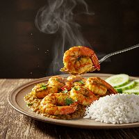 Prawns Thali