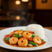 Prawns Triple Rice