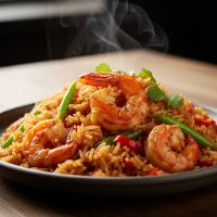 Prawns Triple Schezwan Fried Rice